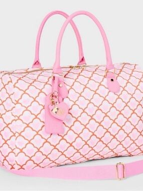 Roller Rabbit Pink Duffle Bag